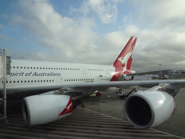 Qantas A380, Sydney